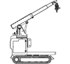 silhouette minigru cingolata icona